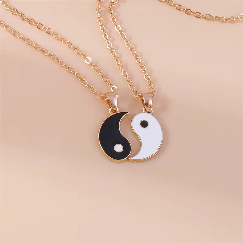 Yin Yang Tai Chi Necklace, Unisex