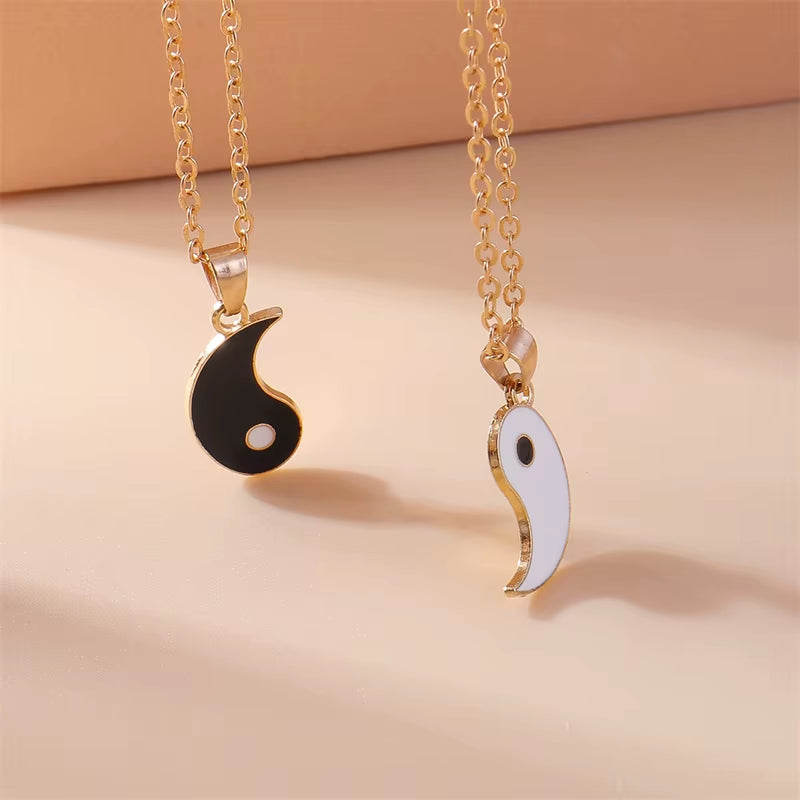 Yin Yang Tai Chi Necklace, Unisex