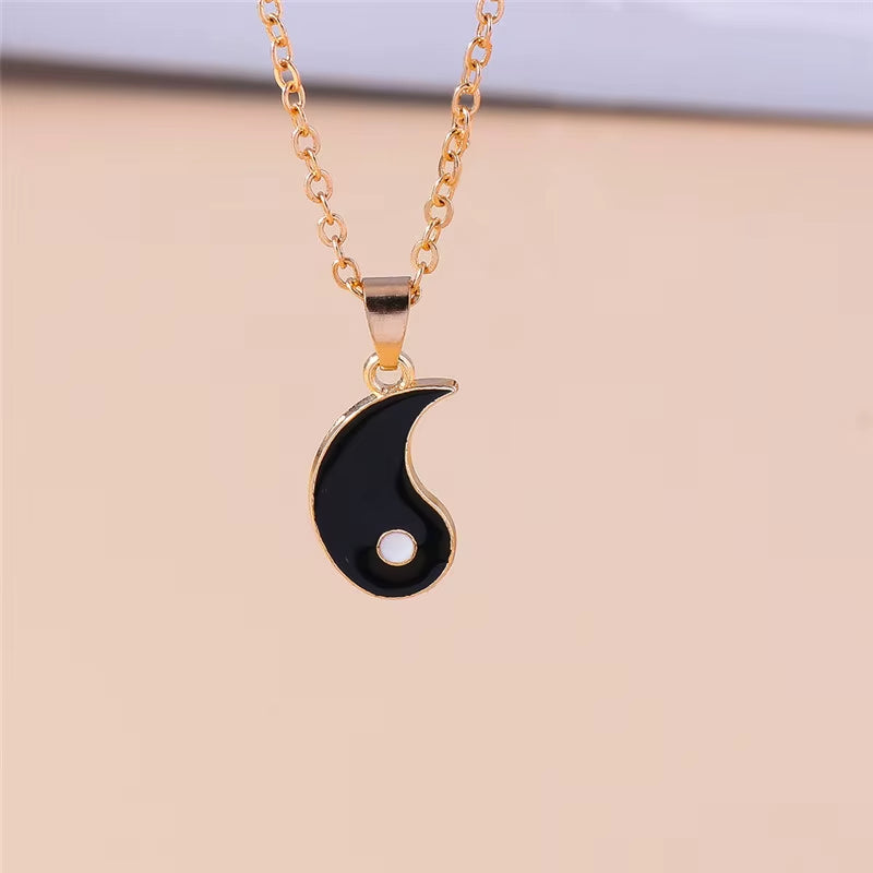 Yin Yang Tai Chi Necklace, Unisex